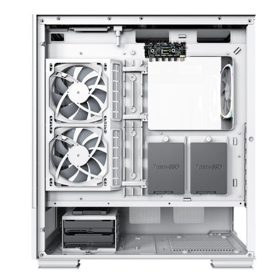 Montech кутия SKY TWO, Mid-tower Case, TG, 4x120mm ARGB Fans, White Montech кутия SKY TWO, Mid-tower Case, TG, 4x120mm ARGB Fans, White