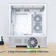 Montech кутия SKY TWO, Mid-tower Case, TG, 4x120mm ARGB Fans, White Montech кутия SKY TWO, Mid-tower Case, TG, 4x120mm ARGB Fans, White