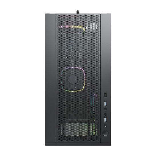 Montech кутия SKY TWO, Mid-tower Case, TG, 4x120mm ARGB Fans, Black Montech кутия SKY TWO, Mid-tower Case, TG, 4x120mm ARGB Fans, Black