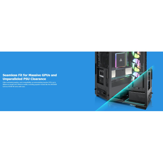 Montech кутия AIR 903 MAX, Mid-tower, TG, 4x140mm Fans, ARGB, Black Montech кутия AIR 903 MAX, Mid-tower, TG, 4x140mm Fans, ARGB, Black