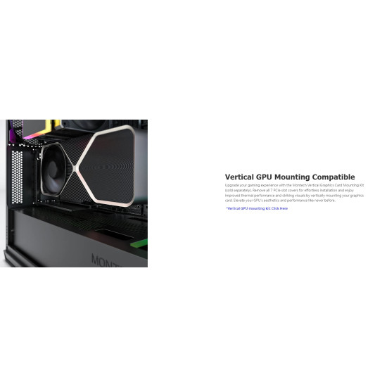 Montech кутия AIR 903 MAX, Mid-tower, TG, 4x140mm Fans, ARGB, Black Montech кутия AIR 903 MAX, Mid-tower, TG, 4x140mm Fans, ARGB, Black