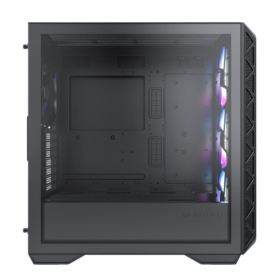 Montech кутия AIR 903 MAX, Mid-tower, TG, 4x140mm Fans, ARGB, Black Montech кутия AIR 903 MAX, Mid-tower, TG, 4x140mm Fans, ARGB, Black