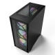 Montech кутия AIR 1000 PREMIUM, Mid-tower Case, TG, 2 Front Panels, 4x120mm ARGB Fans, Black Montech кутия AIR 1000 PREMIUM, Mid-tower Case, TG, 2 Front Panels, 4x120mm ARGB Fans, Black