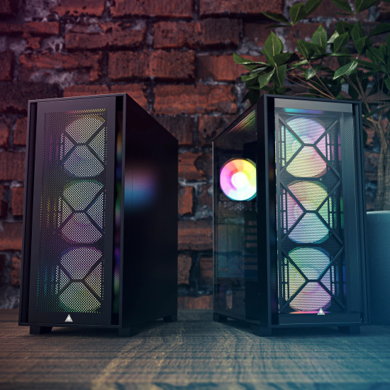 Montech кутия AIR 1000 PREMIUM, Mid-tower Case, TG, 2 Front Panels, 4x120mm ARGB Fans, Black Montech кутия AIR 1000 PREMIUM, Mid-tower Case, TG, 2 Front Panels, 4x120mm ARGB Fans, Black