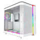 Montech кутия KING 95 Pro, Dual Chamber Mid-tower Case, 6 ARGB Fans, 2 Front Panels, White Montech кутия KING 95 Pro, Dual Chamber Mid-tower Case, 6 ARGB Fans, 2 Front Panels, White