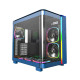 Montech кутия KING 95 Pro, Dual Chamber Mid-tower Case, 6 ARGB Fans, 2 Front Panels, Prussian Blue Montech кутия KING 95 Pro, Dual Chamber Mid-tower Case, 6 ARGB Fans, 2 Front Panels, Prussian Blue