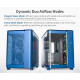 Montech кутия KING 95 Pro, Dual Chamber Mid-tower Case, 6 ARGB Fans, 2 Front Panels, Prussian Blue Montech кутия KING 95 Pro, Dual Chamber Mid-tower Case, 6 ARGB Fans, 2 Front Panels, Prussian Blue