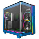 Montech кутия KING 95 Pro, Dual Chamber Mid-tower Case, 6 ARGB Fans, 2 Front Panels, Prussian Blue Montech кутия KING 95 Pro, Dual Chamber Mid-tower Case, 6 ARGB Fans, 2 Front Panels, Prussian Blue