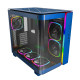 Montech кутия KING 95 Pro, Dual Chamber Mid-tower Case, 6 ARGB Fans, 2 Front Panels, Prussian Blue Montech кутия KING 95 Pro, Dual Chamber Mid-tower Case, 6 ARGB Fans, 2 Front Panels, Prussian Blue