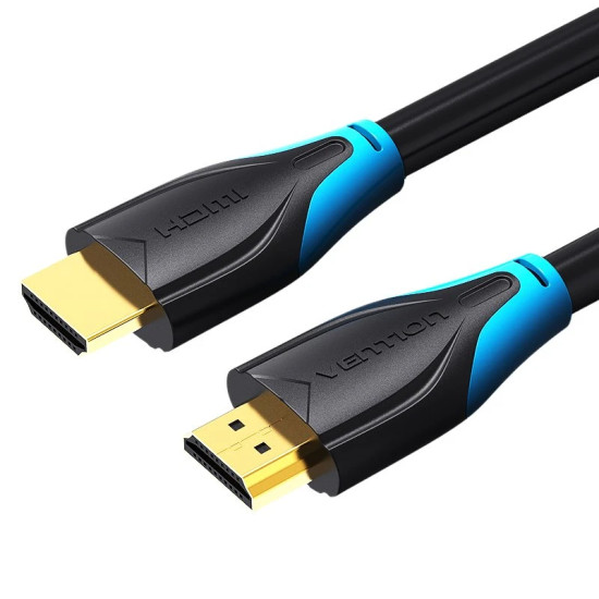 Vention Кабел HDMI v2.0 M / M 4K/60Hz Gold - 15M Black - AACBN Vention Кабел HDMI v2.0 M / M 4K/60Hz Gold - 15M Black - AACBN