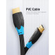 Vention Кабел HDMI v2.0 M / M 4K/60Hz Gold - 15M Black - AACBN Vention Кабел HDMI v2.0 M / M 4K/60Hz Gold - 15M Black - AACBN