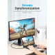 Vention кабел Cable Type-C to DisplayPort - 1.5m 8K Black - CGYBG