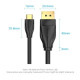Vention кабел Cable Type-C to DisplayPort - 1.5m 8K Black - CGYBG