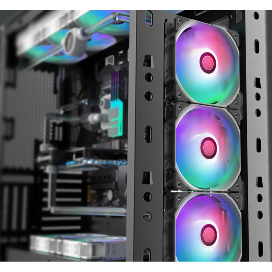 Raijintek комплект вентилатори Fan Pack 2-in-1 2x120mm - AGERAS 12 ARGB-2 Raijintek комплект вентилатори Fan Pack 2-in-1 2x120mm - AGERAS 12 ARGB-2