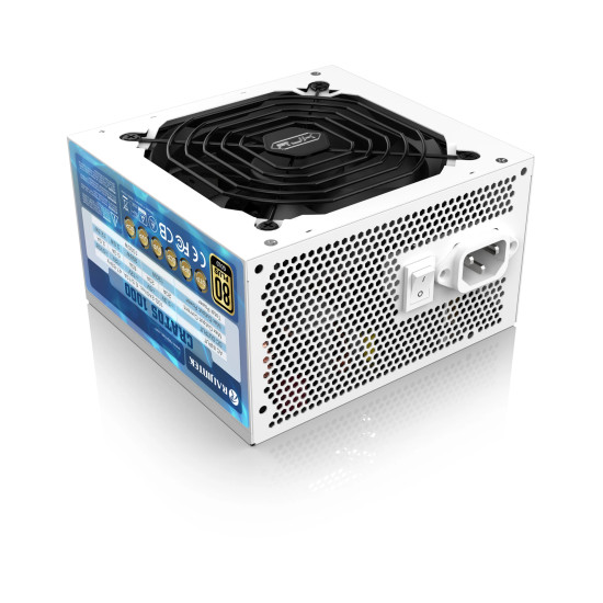 Raijintek захранване PSU ATX 3.0 1000W Gold - CRATOS 1000 WHITE Raijintek захранване PSU ATX 3.0 1000W Gold - CRATOS 1000 WHITE