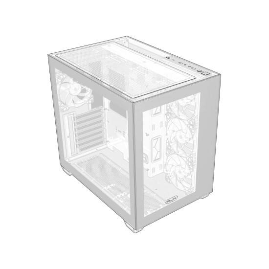Raijintek кутия Case ATX - PAEAN C7 WHITE Raijintek кутия Case ATX - PAEAN C7 WHITE
