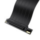 Gamemax кабел за вертикален монтаж на видеокарта PCI Express 4.0 Gen4 Riser Cable - GM-14100902314 Gamemax кабел за вертикален монтаж на видеокарта PCI Express 4.0 Gen4 Riser Cable - GM-14100902314
