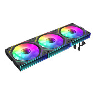 Gamemax Комплект вентилатори Fan Pack 3-in-1 3x120mm - FN12A-S3I Black, Daisy-Chain, Addressable RGB