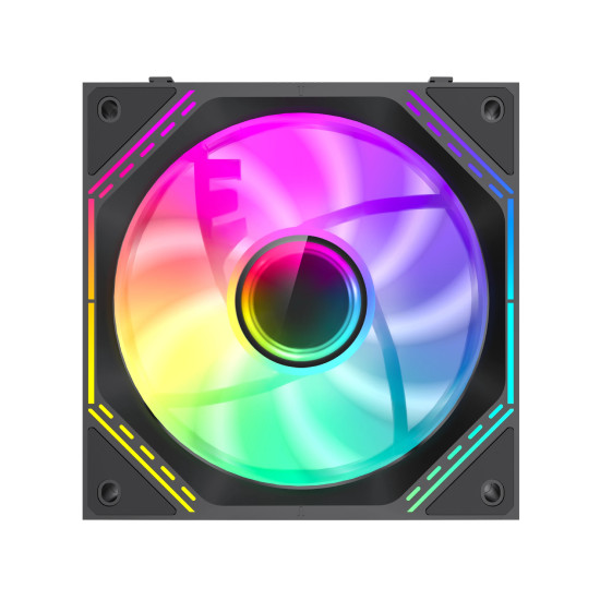 Gamemax Комплект вентилатори Fan Pack 3-in-1 3x120mm - FN12A-S3I Black, Daisy-Chain, Addressable RGB Gamemax Комплект вентилатори Fan Pack 3-in-1 3x120mm - FN12A-S3I Black, Daisy-Chain, Addressable RGB