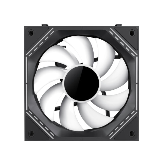 Gamemax Комплект вентилатори Fan Pack 3-in-1 3x120mm - FN12A-S3I Black, Daisy-Chain, Addressable RGB Gamemax Комплект вентилатори Fan Pack 3-in-1 3x120mm - FN12A-S3I Black, Daisy-Chain, Addressable RGB