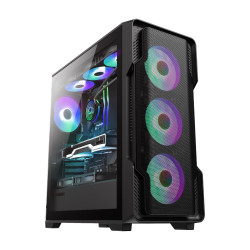 Gamemax кутия Case EATX - SIEGE Black - Addressable RGB Gamemax кутия Case EATX - SIEGE Black - Addressable RGB