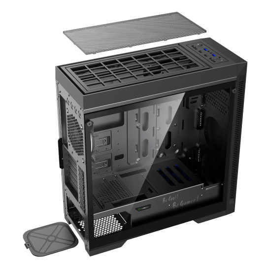 Gamemax кутия Case EATX - Abyss TR - Addressable RGB Gamemax кутия Case EATX - Abyss TR - Addressable RGB