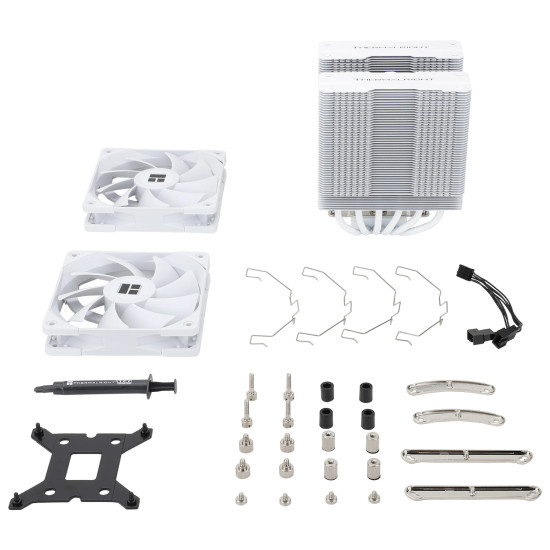 Thermalright охладител CPU Cooler Peerless Assassin 120 White - Dual-Tower - LGA1851/LGA1700/AM5 Thermalright охладител CPU Cooler Peerless Assassin 120 White - Dual-Tower - LGA1851/LGA1700/AM5