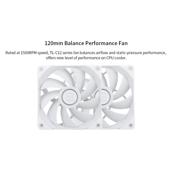 Thermalright охладител CPU Cooler Peerless Assassin 120 White - Dual-Tower - LGA1851/LGA1700/AM5 Thermalright охладител CPU Cooler Peerless Assassin 120 White - Dual-Tower - LGA1851/LGA1700/AM5