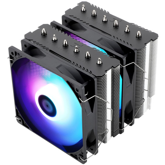 Thermalright охладител CPU Cooler Peerless Assassin 120 SE A-RGB - Dual-Tower - LGA1851/LGA1700/AM5 Thermalright охладител CPU Cooler Peerless Assassin 120 SE A-RGB - Dual-Tower - LGA1851/LGA1700/AM5