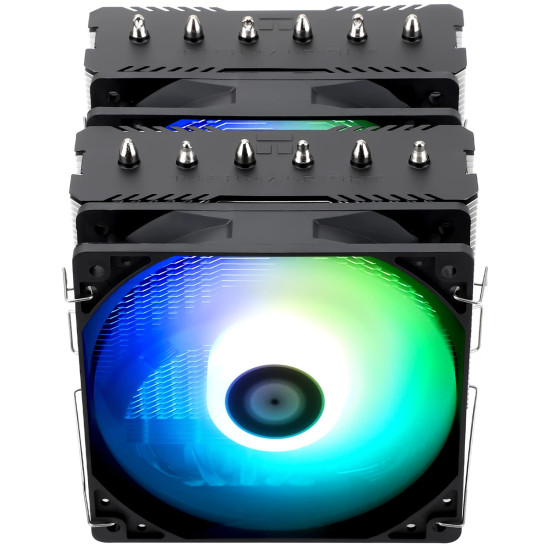 Thermalright охладител CPU Cooler Peerless Assassin 120 SE A-RGB - Dual-Tower - LGA1851/LGA1700/AM5 Thermalright охладител CPU Cooler Peerless Assassin 120 SE A-RGB - Dual-Tower - LGA1851/LGA1700/AM5
