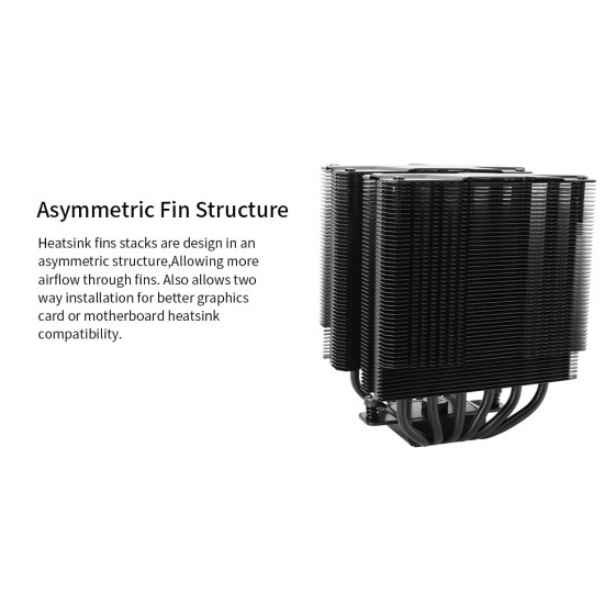 Thermalright охладител CPU Cooler Peerless Assassin 120 Black - Dual-Tower - LGA1851/LGA1700/AM5 Thermalright охладител CPU Cooler Peerless Assassin 120 Black - Dual-Tower - LGA1851/LGA1700/AM5