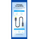 Vention кабел Cable DisplayPort to HDMI 3.0m - 4K, Gold Plated - HFOBI Vention кабел Cable DisplayPort to HDMI 3.0m - 4K, Gold Plated - HFOBI