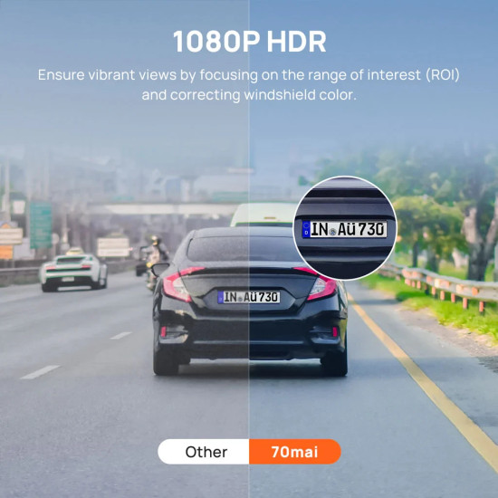 70mai Видеорегистратор Dash Cam 3 M200 70mai Видеорегистратор Dash Cam 3 M200