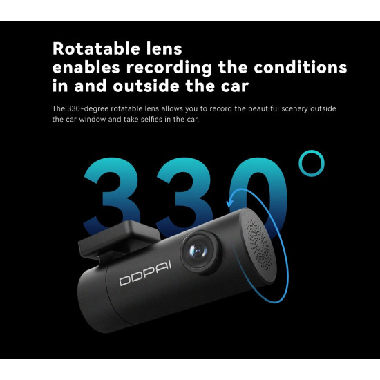 DDPAI Видеорегистратор Dash Cam MINI PRO DDPAI Видеорегистратор Dash Cam MINI PRO