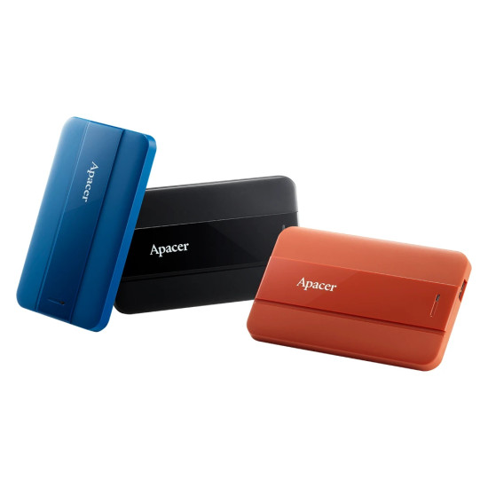 Apacer Външен хард диск Portable Hard Drive AC237 2TB USB 3.2 Gen 1, Black Apacer Външен хард диск Portable Hard Drive AC237 2TB USB 3.2 Gen 1, Black