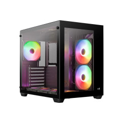 AeroCool кутия Case ATX - Dryft-G-BK-v2 - aRGB AeroCool кутия Case ATX - Dryft-G-BK-v2 - aRGB