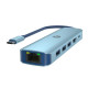 VCom докинг станция Docking Station Type-C 6-in-1 - CUE55 - PD3.0 100W, LAN 1000Mbps, HDMI, USB3.0 x 3 VCom докинг станция Docking Station Type-C 6-in-1 - CUE55 - PD3.0 100W, LAN 1000Mbps, HDMI, USB3.0 x 3