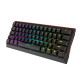 Marvo геймърска клавиатура Gaming Mechanical keyboard 61 keys TKL - KG962G - RED switches, RGB Marvo геймърска клавиатура Gaming Mechanical keyboard 61 keys TKL - KG962G - RED switches, RGB