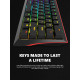 Marvo геймърска клавиатура Gaming Mechanical keyboard 61 keys TKL - KG962G - RED switches, RGB Marvo геймърска клавиатура Gaming Mechanical keyboard 61 keys TKL - KG962G - RED switches, RGB