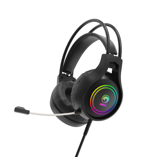 Marvo Геймърски слушалки Gaming Headphones HG8921 - 50mm, USB, RGB - MARVO-HG8921 Marvo Геймърски слушалки Gaming Headphones HG8921 - 50mm, USB, RGB - MARVO-HG8921