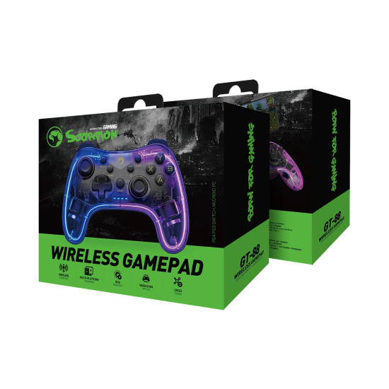 Marvo геймпад Gamepad GT-88 - PS4, Wireless, Vibration - MARVO-GT-88 Marvo геймпад Gamepad GT-88 - PS4, Wireless, Vibration - MARVO-GT-88