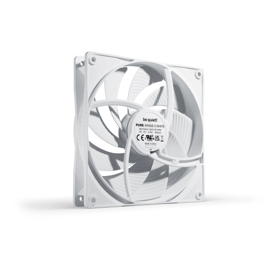 be quiet! вентилатор Fan 140mm - Pure Wings 3 140mm PWM high-speed White be quiet! вентилатор Fan 140mm - Pure Wings 3 140mm PWM high-speed White