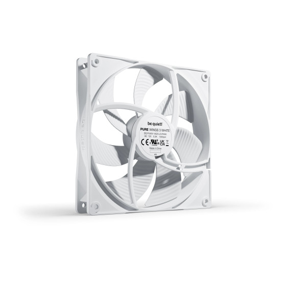 be quiet! вентилатор Fan 140mm - Pure Wings 3 140mm PWM White be quiet! вентилатор Fan 140mm - Pure Wings 3 140mm PWM White