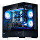 Zalman кутия Case mATX - P30 Black - aRGB, Tempered Glass Zalman кутия Case mATX - P30 Black - aRGB, Tempered Glass