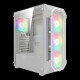 Gamdias кутия Case ATX - AURA GC1 Elite White - Mesh, RGB, Tempered Glass