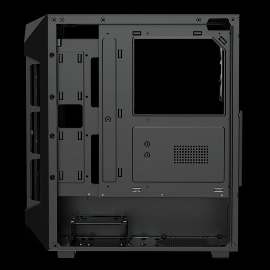 Gamdias кутия Case ATX - AURA GC1 Elite - Mesh, RGB, Tempered Glass Gamdias кутия Case ATX - AURA GC1 Elite - Mesh, RGB, Tempered Glass