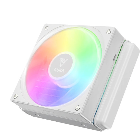 Gamdias водно охлаждане Water Cooling 120mm - AURA GL120 v2 White, aRGB Gamdias водно охлаждане Water Cooling 120mm - AURA GL120 v2 White, aRGB