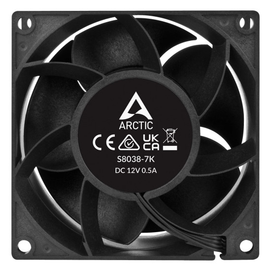 Arctic сървърен вентилатор Server Fan 80x80x38 Dual Ball - S8038-7K - ACFAN00288A Arctic сървърен вентилатор Server Fan 80x80x38 Dual Ball - S8038-7K - ACFAN00288A