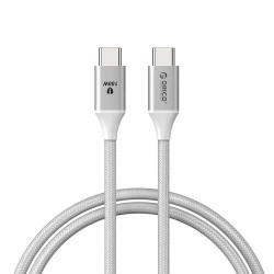 Orico кабел Cable USB C-to-C PD 100W Charging 1.0m White - CDX-100CC-WH Orico кабел Cable USB C-to-C PD 100W Charging 1.0m White - CDX-100CC-WH