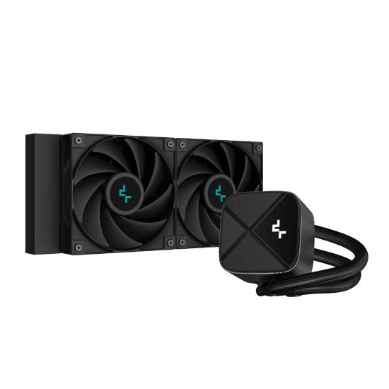 DeepCool водно охлаждане Water Cooling LS520S Zero Dark - LGA1700/AM5 DeepCool водно охлаждане Water Cooling LS520S Zero Dark - LGA1700/AM5